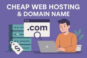 cheap web hosting and domain name