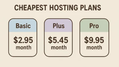 Cheapest Hosting Plans