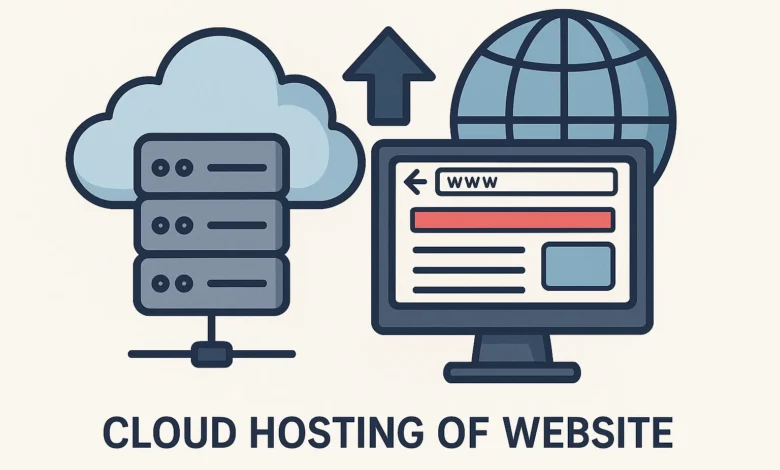 Cloud Hosting of Website