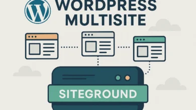 WordPress Multisite SiteGround